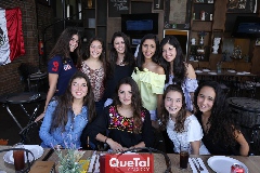 Ana Paula Flores, Lari Román, Natalia Téllez, Ana Lucía Guerrero, Pily Aguilar, Caro, Valeria Lomelí, Dany González y Kaori Tsuji.