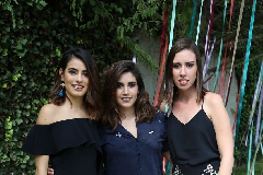  María Aguilar, Jimena y Andrea Hernández.