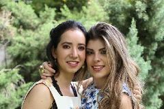  María José Rodríguez y Jimena Reyes.
