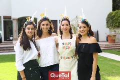  Alejandra Mata, Alison Rangel, María José Rodríguez y María Aguilar .