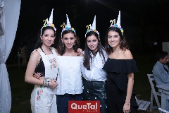 Marijó Rodríguez, Alison Rangel, Ale Mata y María Aguilar.
