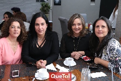  Laura Nieto, Marcela de la Maza, Martha Rangel y Mayte Ascanio.