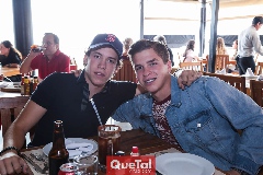  Jean Franco Pizzuto y Juan Pablo Mendizábal.
