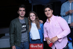  Juan Pablo Quintero, Melissa Meade y Pj Piñero.