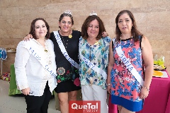  Claudia Serment, Claudia Duque, Patty Pérez y Sofía Carrillo, las organizadoras.