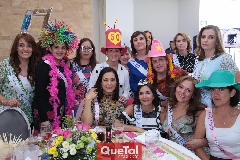  Laura, Claudia, Sofía, Claudia, Tere, Martha, Marisa, Charo, Ana Luisa, Marcela, Chela y Yusa.