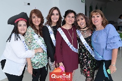  Claudia Serment, Laura Almazán, Gina García, Claudia Ahumada, Chachis Albarrán y Sandra Michel.
