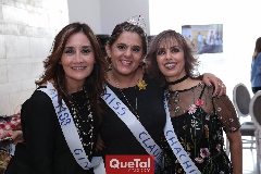  Gina García, Claudia Duque y Chachis Albarrán.