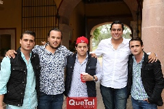  Rodrigo Reynoso, Abraham Gallegos, Daniel, Omar Díaz y Gerardo Reynoso .