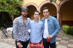  Diego, Alejandro Sánchez y Daniel Abella .