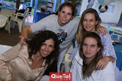  Daniela de la Fuente, Marcela Torres, Lía Araya y Hanni Abud.