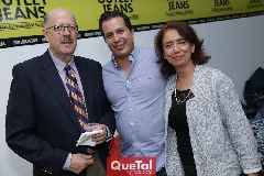  José María Díaz, Rafael Tavares y Blanca.