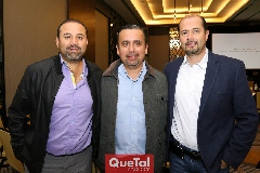  Ricardo Trujillo, Mauricio Castañeda y Armando Trujillo.