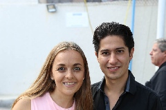  Renata González y Rodrigo Dauajare.