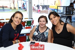  Fernanda González, Alejandra Guerra y Sofía Díaz de Sandi .