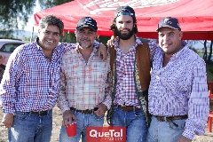  Francisco Leos, Javier Alcalde, Pato Maurer y Jaime Ascanio.