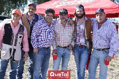 Jorge Gómez, Chema, Francisco Leos, Javier Alcalde, Pato Maurer y Jaime Ascanio.
