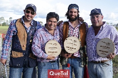  Chema, Francisco Leos, Pato Maurer y Jaime Ascanio.