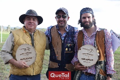  Luis Revuelta, Chema y Pato Maurer.