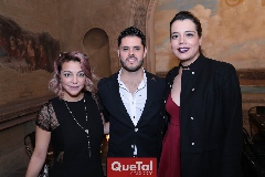  Mariana Estrada, Alberto Gil y Liliana Rocha.