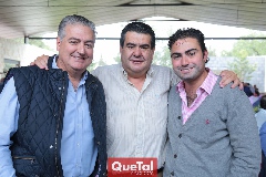  Francisco, Fermín y Jorge Leos.