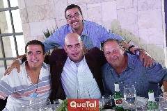  Gerardo Galván, Óscar Villarreal, Jaime Ascanio y Che Hernández.