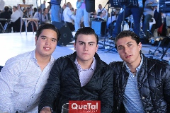  Grillo Aguillón, Emiliano Portillo y Enrique Perafán.