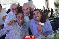  Gilberto Galván, Gabriel Valle, Jaime Ascanio y Gerardo Galván.