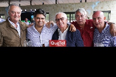  Eduardo Coulon, Francisco Leos, Marcelo de los Santos, Ángel Fernández y José Zendejas.