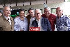  Pepe Lalo Coulon, Francisco Leos, Amado Salazar, Marcelo de los Santos, Tito Fernández y José Zendejas.