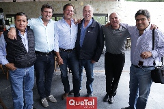  Marco Guerrero, Jorge, Mauricio Gómez, Pollo Meade, Gustavo Rangel y Francisco Leos.