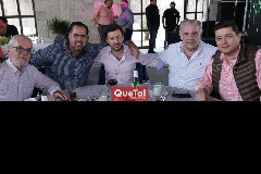  Carlos Fernández, Chema de la Vega, Chema Pérez, Jaime Villagordoa y Abis Preisser.