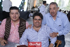  Abis Preisser, Paco Leos e Isaías.