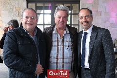  Poncho Martínez, Toño Díaz Infante y Marcelo de los Santos.