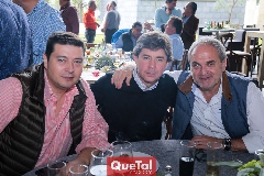  Abis Breisser, Jaime López y Eugenio Torre.