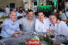  Rafa Olmos, Héctor Gómez, Polo Córdova y Gerardo Serrano.
