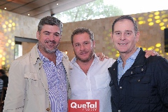  Óscar Zermeño, Juan Benavente y Luis Larrynoir.