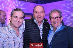  Sassy de la Garza, César Morales y Alfonso Galán.