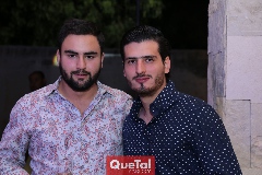  Quique Portillo y Jesús Burns.
