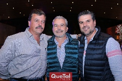  Héctor Gómez, Jerónimo Gómez y Salomón Dip.