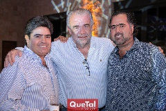  Paco Leos, Jaime Soho y Chema de la Vega.