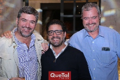  Óscar Zermeño, Santiago Garfias y Juan Hernández.
