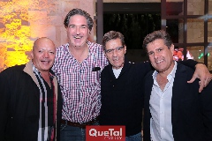 Bernardo Meade, Andrés Bárcena, Daniel Muriel y Galo Galván.