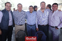  Beto Fontes, Luis Revuelta, Marco Guerrero, Rafael Olvera y Juan Ariel Reyes.