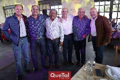  Manuel Del Valle, Jorge Schekaibán, Carlos Díaz de León, Roberto, Guillermo Báez y Memo Pizzuto.