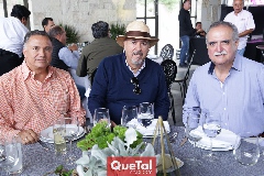  Fernando Otero, Sergio Loustaunau y Alejandro Acebo.