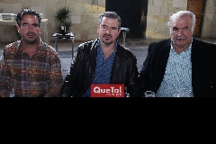  Fernando, Mario y Mario Güemes.