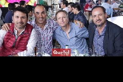  Mundo Gerardo, Fernando López, Federico García y Manuel Toledo.