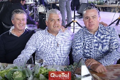  Jorge Gómez, Gerardo Rodríguez y Luis Revuelta.