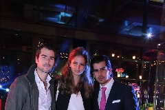  Eduardo Vigil, María José López y Alejandro Valladares.